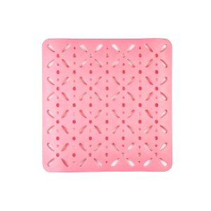 Alfombra Ducha 45 x 45 Colgador Floral