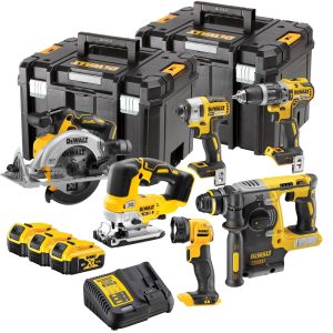 Dewalt DCK690P3T-QW kit de 6 herramientas a batería 18V XR
