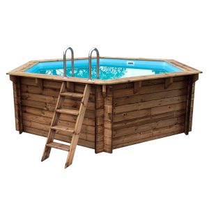 Piscina de madera Nika 4,10 X 1.20m