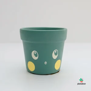 Maceta Caractus Wooou - Verde