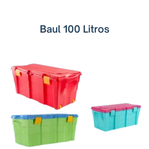 Caja Baul 100 Litros Wenco | Con Ruedas