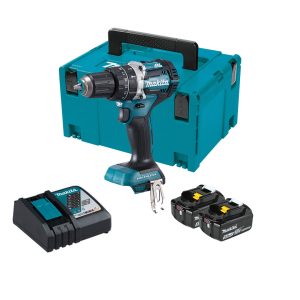 Makita DHP484RTJ taladro combinado BL 18V LXT 13 mm