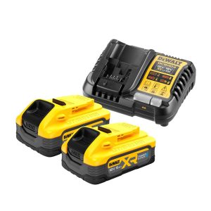 Dewalt DCB1104H2-QW Kit Cargador y Baterías PowerStack 18V 5 Ah