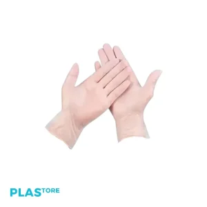 Guantes de Vinilo | Caja 100 Und | Sin Polvo
