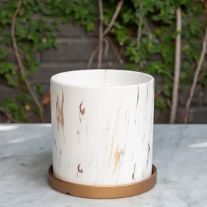 Nórdico Blanco S (Macetero de Ceramica)