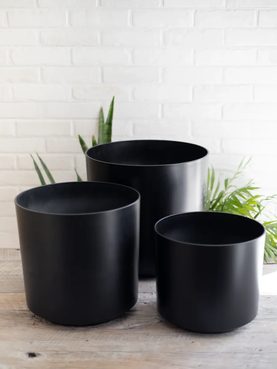 Creta Negro 56 (Porta macetero XXL) - Imagen 3