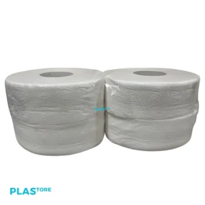 Papel Higienico Jumbo 4 Und X 400 Mts Plastore