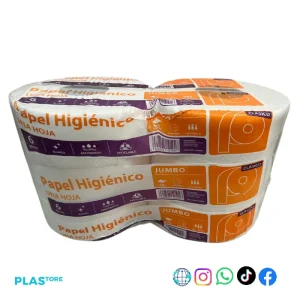Papel Higienico Jumbo 6 Und X 300 Mts Plastore