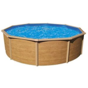 Piscina Punta Cana imitación madera