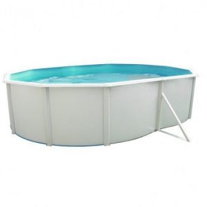 Piscina QP ovalada con skimer de pared de TOI