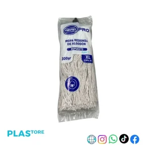 Repuesto Mopa De Algodón XL 300 Gr Virutex Pro Copa 24