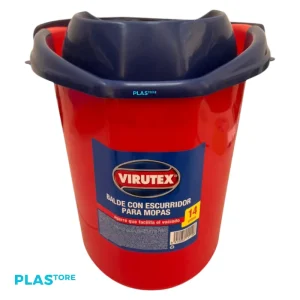Balde Con Estrujador 14 Lts Virutex