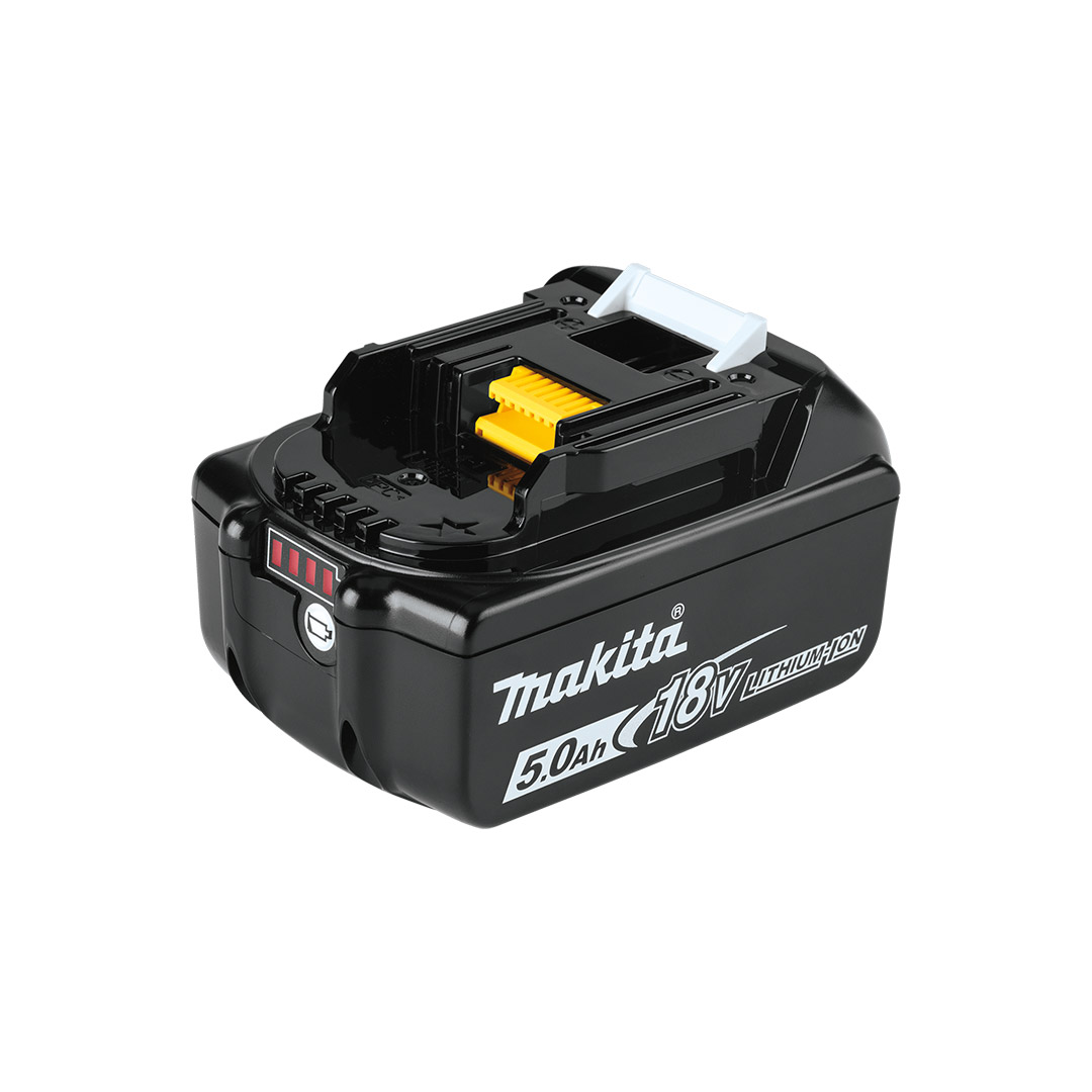 Kit herramientas Makita DHP486+DGA504+DTW1002, 4x baterías 5Ah - Imagen 6