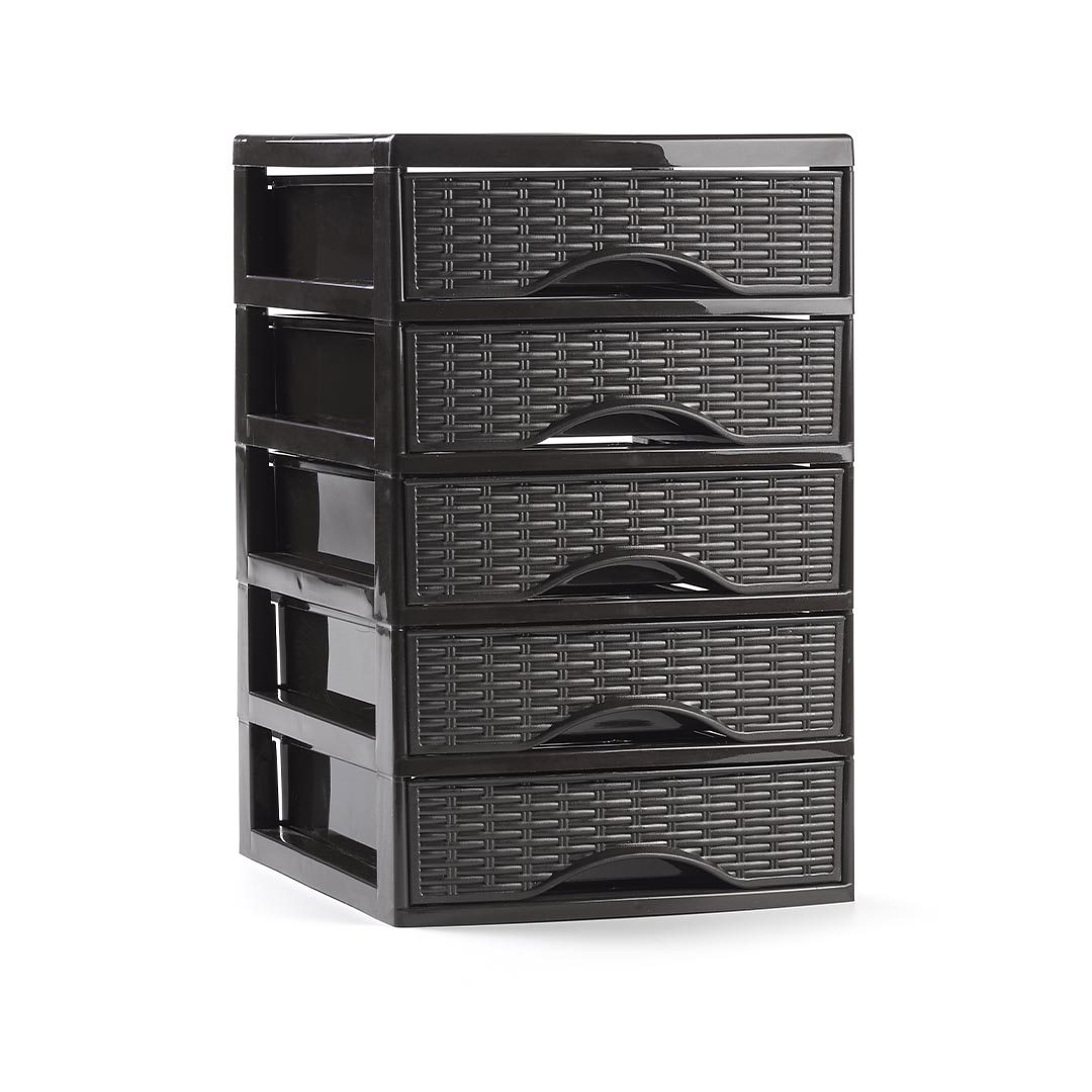 Cajonera Guadiana Rattan 5 Cajones