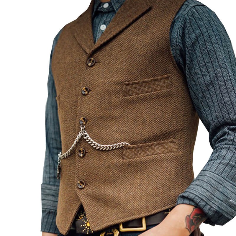 Chaleco Steampunk Hombre - Imagen 2