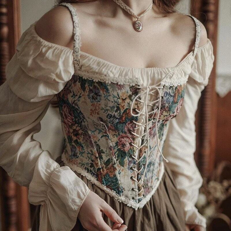Corset Medieval Mujer