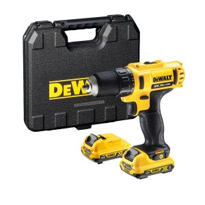 Taladro Dewalt DCD710D2  12V con dos baterías de 2Ah