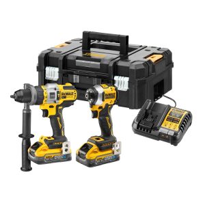 Kit herramientas Dewalt DCK2052H2T-QW  XR 18V taladro DCD999 y DCF850 baterías Powerstack