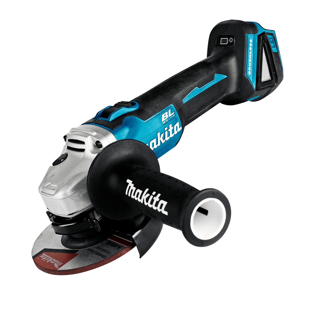 Kit herramientas Makita DHP486+DGA504+DTW1002, 4x baterías 5Ah - Imagen 4