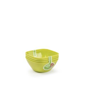 Set 4 Bols cuadrados Opal 175 ml