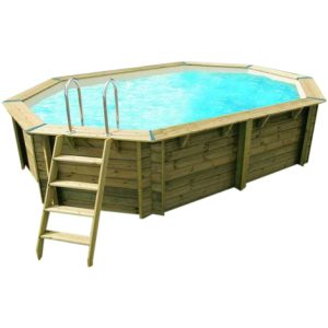 Piscina de madera Sun 4,90 X 3,00 x 1,20m