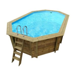Piscina de madera Nika 3.50m x 2,15m altura 1.20m