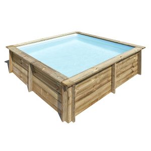 Mini Piscina de madera Nika 2,26 X 2,26 X 0,71m