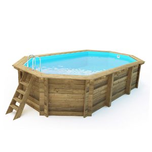 Piscina de madera Nika 6,57m x 4,57m altura 1.31m