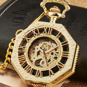 Reloj de Bolsillo Octogonal