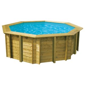 Piscina de madera Sunwater 4,10 x 1,20m