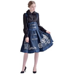 Vestido Steampunk Engranajes